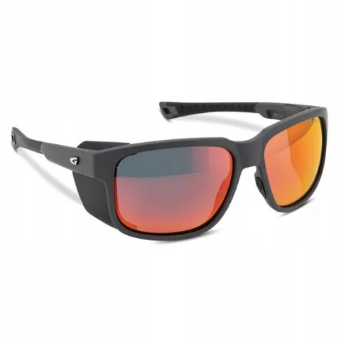 Okulary przeciwsłoneczne GOG Makalu matt grey/black/polychromatic red OS