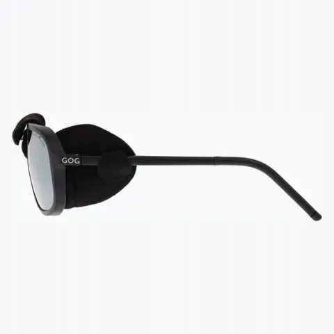 Okulary przeciwsłoneczne GOG Everest matt black/silver mirror OS