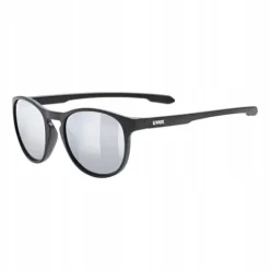 Okulary przeciwsłoneczne UVEX LGL 53 black matt/mirror silver OS