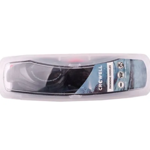 Okulary pływackie Crowell Splash Jr okul-splash-czarn-czerw N/A