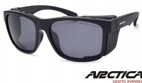 OKULARY SPORTOWE POLARYZACYJNE ARCTICA S-355 Z BOCZNYMI OSŁONAMI UV400