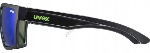 Okulary Uvex LGL 29 black mat mirror green S3