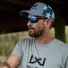 Okulary Wiley X PRIME Captivate Polarized Blue Mirror Crystal Grey Frame