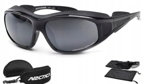 OKULARY WYSOKOGÓRSKIE ARCTICA S-107 MOCNE PRZYCIEMNIENIE ANTIFOG LUSTRZANKA