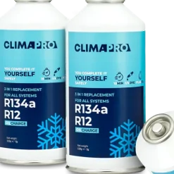 OLEJ + CZYNNIK CHŁODNICZY KLIMATYZACJI DO AUT Z R134a CLIMAPRO OILCHARGE
