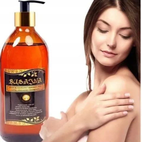 OLEJEK BUSAJNA 500ML NAWILŻA POPRAWIA JĘDRNOŚĆ GŁADKOŚĆ SZYBKO SIĘ WCHŁANIA