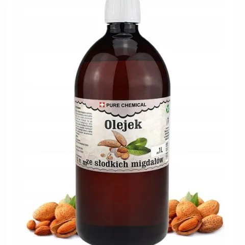 OLEJ MIGDAŁOWY ZE SŁODKICH MIGDAŁÓW 1 litr