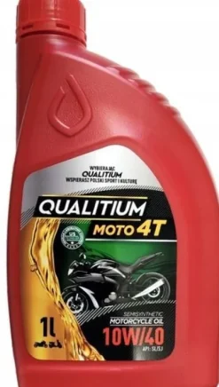 OLEJ MOTOCYKLOWY QUALITIUM MOTO 4T 10W40 1L