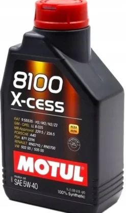 OLEJ MOTUL 5W/40 8100 X-CESS 1L MOTUL