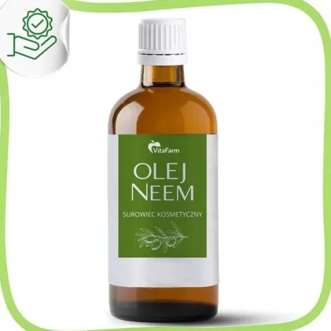 Olej Neem nierafinowany skuteczny ochrona roślin naturalny eko ogród 1L