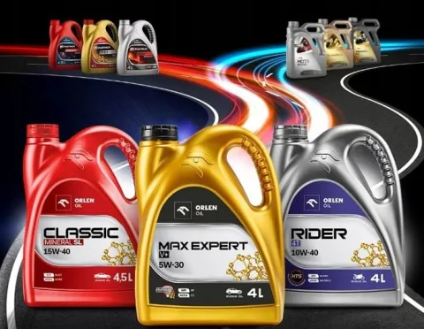 OLEJ ORLEN CLASSIC SYNTHETIC 5W40 4,5L | API SL SJ CF ACEA A3/B3 | 229.1