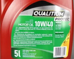 OLEJ QUALITIUM PROTEC 10W40 5L SL/SJ/CF A3/B3 VW505.00