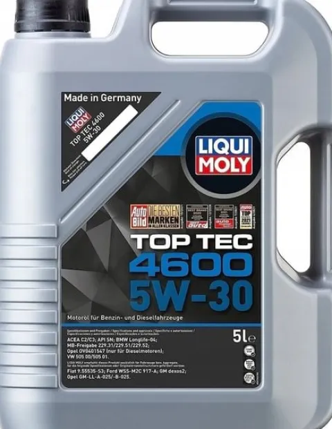 OLEJ SILNIKOWY LIQUI MOLY TOP TEC 4600 5W30 5L