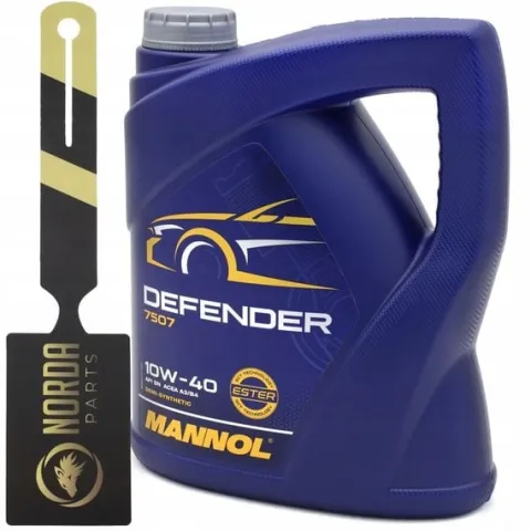 Olej Silnikowy 7507 Mannol Defender 10w40 4L + Zawieszka Olejowa