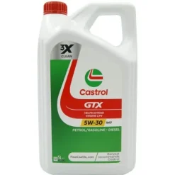 Olej 5W30 Castrol GTX 5L Syntetyczny 5W-30 silnik Turbo Diesel Benzyna LPG