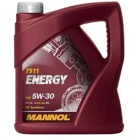 Olej 5W-30 5 Litrów Syntetyczny Mannol Energy 5L silnik Benzyna Diesel