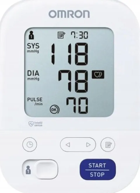OMRON M3 COMFORT ciśnieniomierz naramienny + zasilacz 1 sztuka
