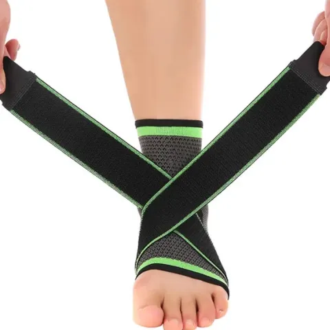 Opaska stabilizator ściągacz na stopę kostkę orteza stopy sportowa z taśmą
