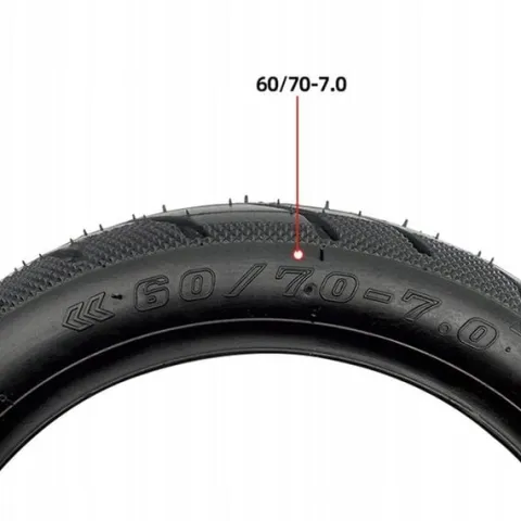 Opona + wentyl 60/70-7 60/70-7.0 do Xiaomi 4 Pro Mi 4 Bezdętkowa Dętkowa