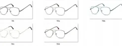 OPRAWKI Pilotki Aviator Korekcyjne Zerówki Okulary