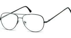 OPRAWKI Pilotki Aviator Korekcyjne Zerówki Okulary