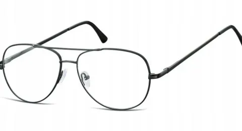 OPRAWKI Pilotki Aviator Korekcyjne Zerówki Okulary