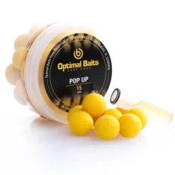Optimal Baits Kulki proteinowe pływające Pop Up ANANAS 15mm