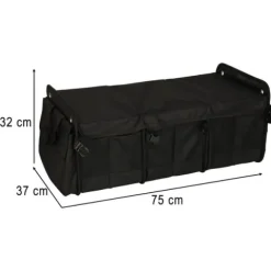 Organizer Do Bagażnika Kufer Do Samochodu Z Chłodzeniem I Xxl 37X75X32Cm
