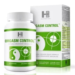 ORGASM CONTROL DŁUŻSZY SEX OPÓŹNIA ORGAZM ZWIĘKSZ KONTROLE 60 KAPSUŁEK