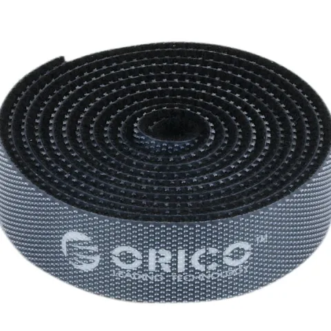 Orico Organizer rzep do kabli, 1m, czarny