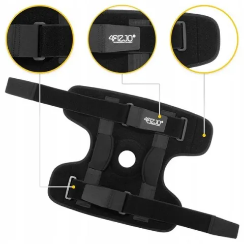 ORTEZA STABILIZATOR NA KOLANO OPASKA ORTOPEDYCZNA STABILIZUJĄCA RZEPKĘ M