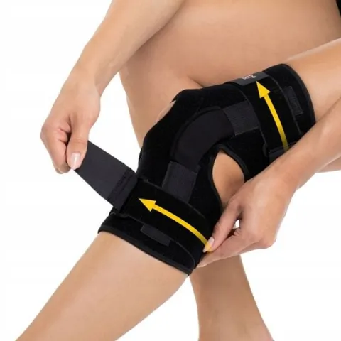 ORTEZA STABILIZATOR NA KOLANO OPASKA ORTOPEDYCZNA STABILIZUJĄCA RZEPKĘ M