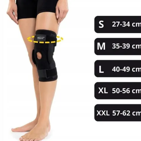 ORTEZA STABILIZATOR NA KOLANO OPASKA ORTOPEDYCZNA STABILIZUJĄCA RZEPKĘ M