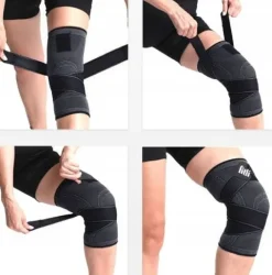 ORTEZA STAWU KOLANOWEGO RZEPKI Stabilizator OPASKA NA KOLANO ELASTYCZNA
