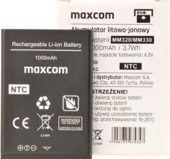 Oryginalna bateria akumulator MAXCOM do MM320 MM330