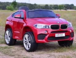 ORYGINALNE BMW X6M W NAJLEPSZEJ WERSJI, MIĘKKIE SIEDZENIE, PILOT 2.4 GHZ, LAKIER/ 2199