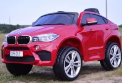 ORYGINALNE BMW X6M W NAJLEPSZEJ WERSJI, MIĘKKIE SIEDZENIE, PILOT 2.4 GHZ, LAKIER/ 2199