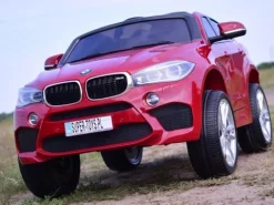 ORYGINALNE BMW X6M W NAJLEPSZEJ WERSJI, MIĘKKIE SIEDZENIE, PILOT 2.4 GHZ, LAKIER/ 2199