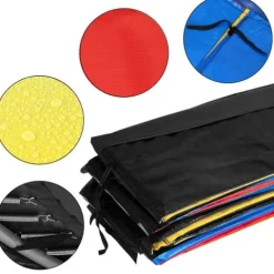 Osłona na sprężyny z siatką do trampoliny zewnętrzną 8FT 244/250/252 cm multikolor