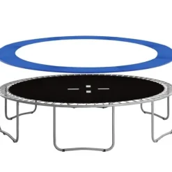 Osłona sprężyn do trampoliny 10FT 300/305/312 cm niebieska