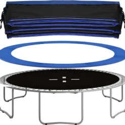 Osłona sprężyn do trampoliny 10FT 300/305/312 cm niebieska