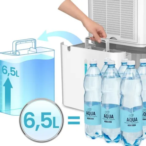 Osuszacz powietrza kompresorowy - pochłaniacz wilgoci 25l/24h higrostat Berdsen BD-533 biały