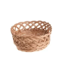 Owalna taca wiklinowa na chleb 38x29 H11 cm