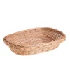 Owalna taca wiklinowa na pieczywo 30x20 H7 cm