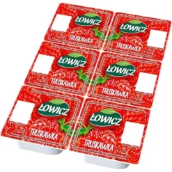 Łowicz Produkt owocowy truskawka 6 x 25 g