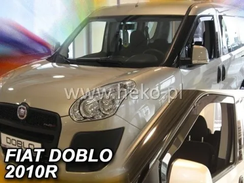 Owiewki Fiat DOBLO 3d. 2010-2020r. PRZODY