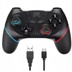 PAD do NINTENDO SWITCH PC BEZPRZEWODOWY Joystick Kontroler + KABEL USB