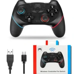 PAD do NINTENDO SWITCH PC BEZPRZEWODOWY Joystick Kontroler + KABEL USB