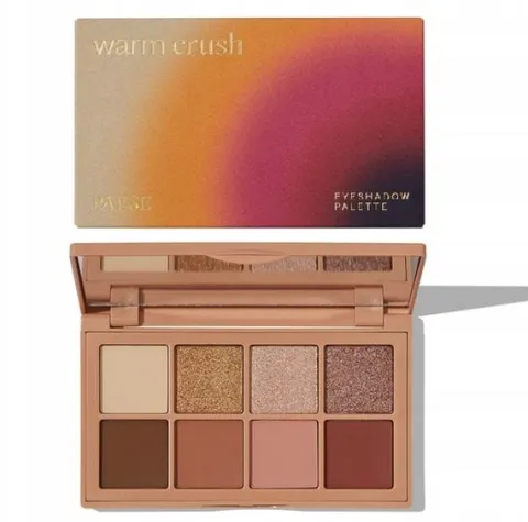 PAESE Warm Crush paletka cieni do powiek 8 kolorów 11g