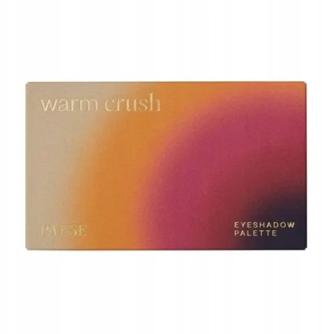 PAESE Warm Crush paletka cieni do powiek 8 kolorów 11g